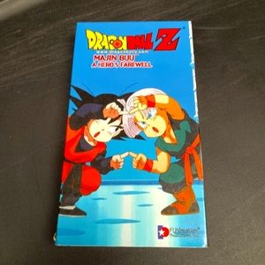 DragonballZ - Majin Buu A Hero's Farewell VHS Tape